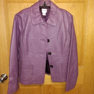 Leather Jacket from Chico's